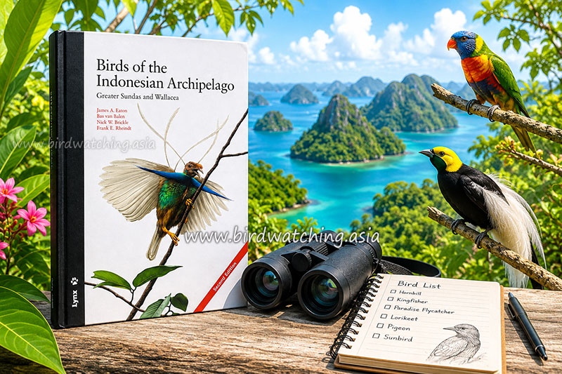 Best Bird Field Guide Book Indonesia
